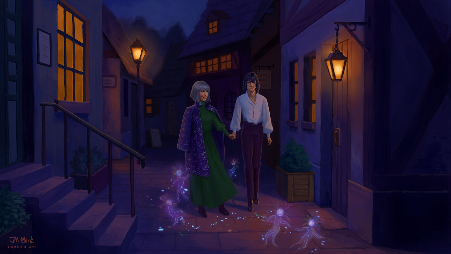 Date Night - Fanart for Howl's Moving Castle Date Night - Fanart for Howl's Moving Castle