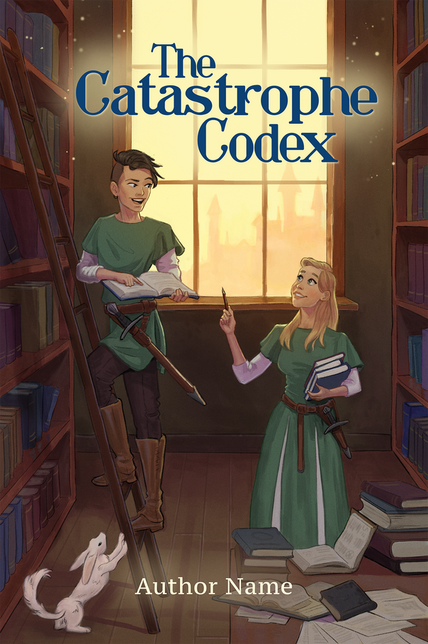 The Catastrophe Codex - Book Cover Mockup