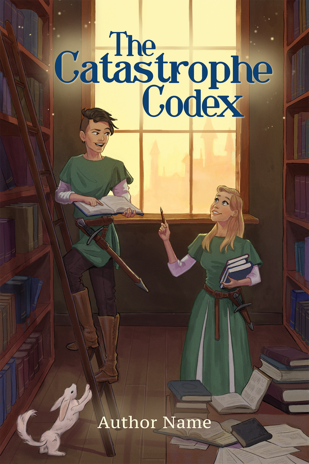 The Catastrophe Codex - Book Cover Mockup The Catastrophe Codex - Book Cover Mockup